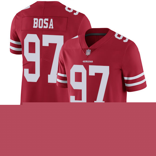 San Francisco 49ers Limited Red Men Nick Bosa Home NFL Jersey #97 Vapor Untouchable
